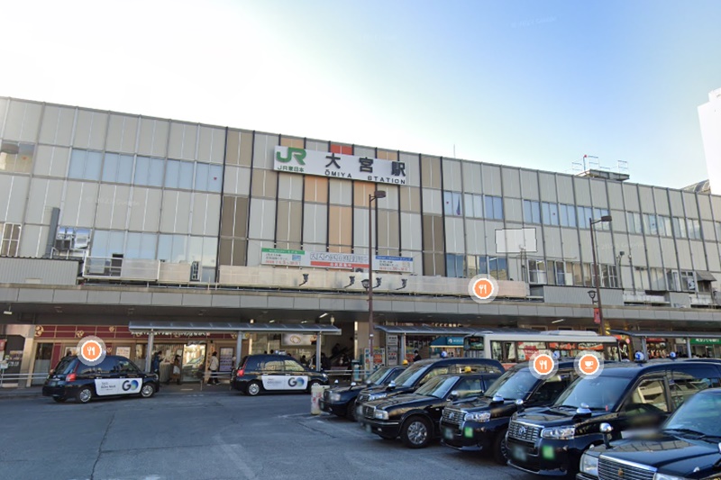 東京上野クリニック大宮　大宮駅　順路