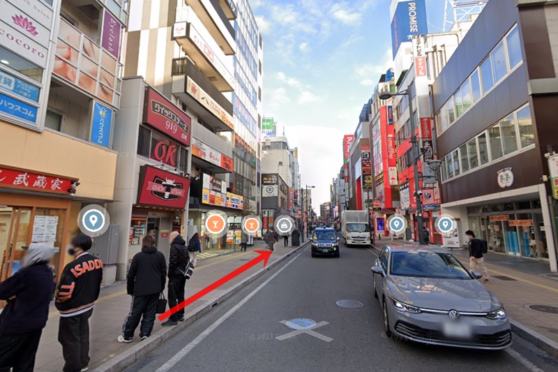 ABCクリニック大宮　大宮駅　順路