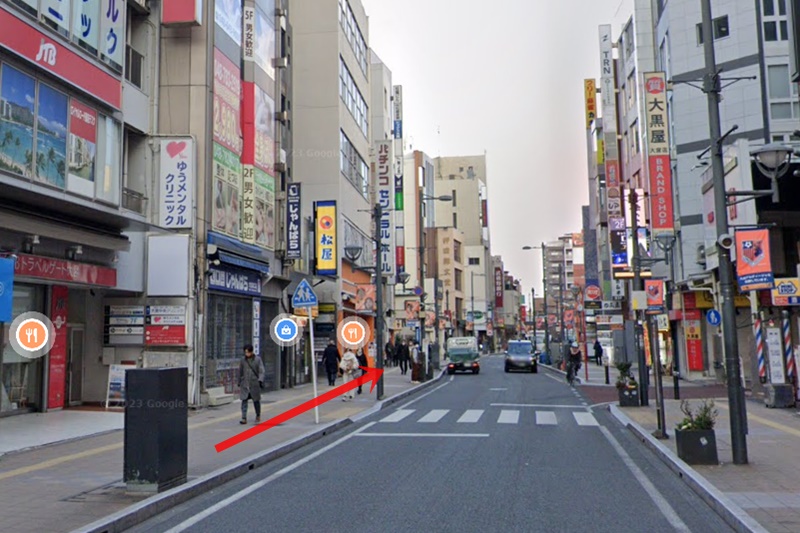 ABCクリニック大宮　大宮駅　順路