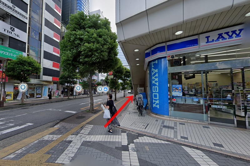 東京ノーストクリニック大宮院　大宮駅　順路