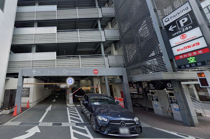 メンズライフクリニック岡山・岡山駅前院　駐車場