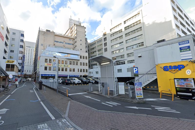 メンズライフクリニック岡山・岡山駅前院　駐車場