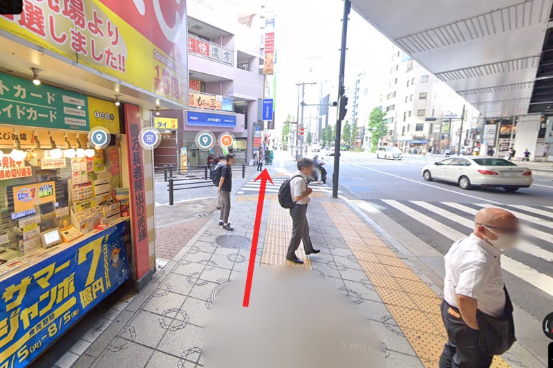 神田駅　ABCクリニック　道順