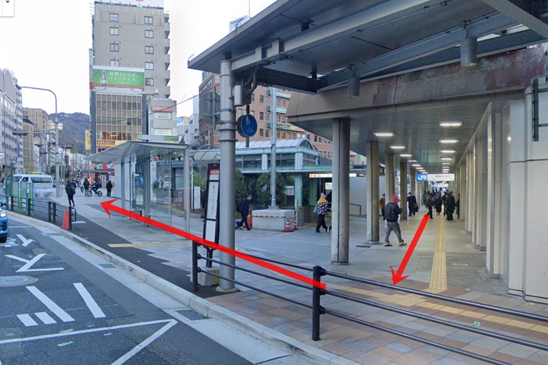 ABCクリニック神戸　三ノ宮駅　道順