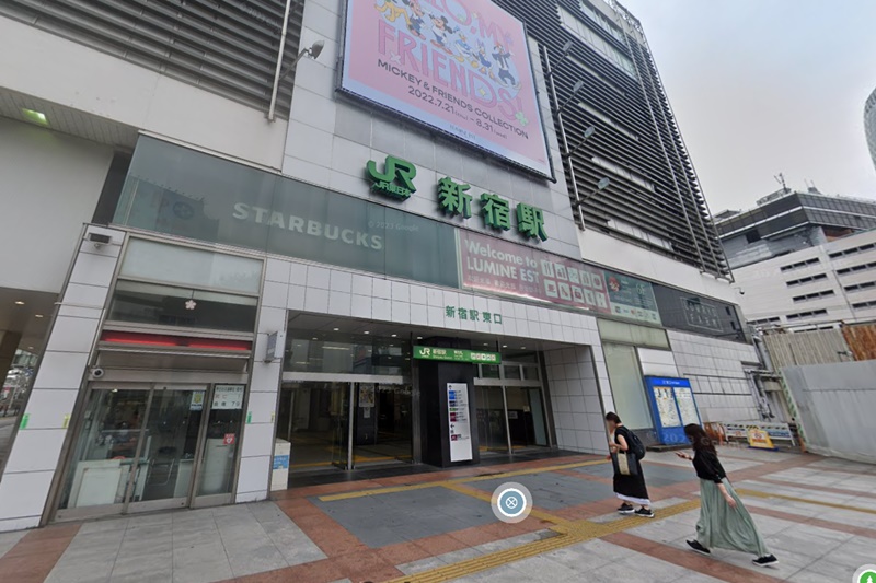 東京ノーストクリニック新宿院　新宿駅　道順