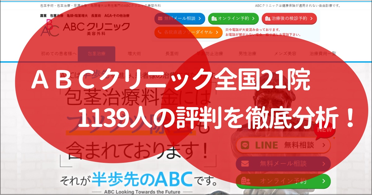 ABCクリニック　評判