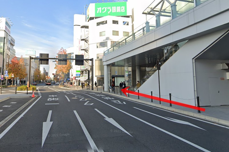 ABCクリニック高崎院　高崎駅　道順