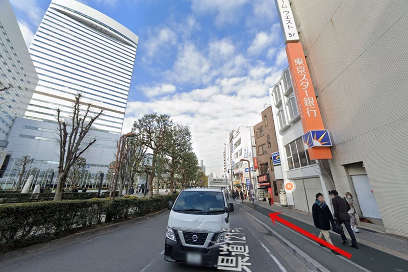 東京ノーストクリニック大宮院　大宮駅　順路