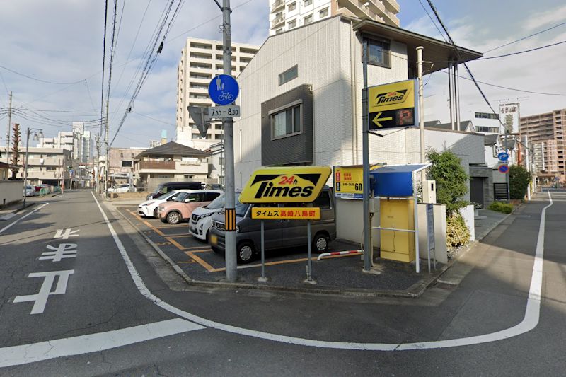 東京ノーストクリニック高崎院　駐車場