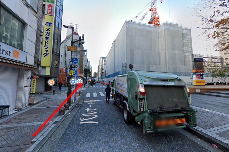 abcクリニック　横浜駅　順路