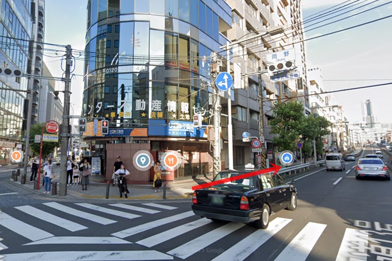 abcクリニック　横浜駅　順路