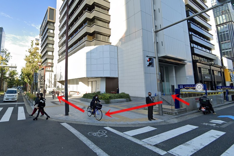 ABCクリニック心斎橋院　心斎橋駅　道順