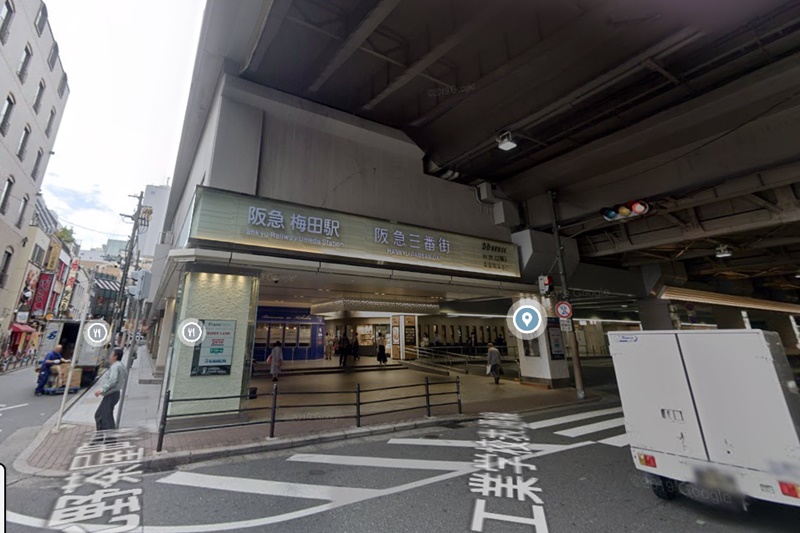 メンズライフクリニック　大阪　梅田　順路