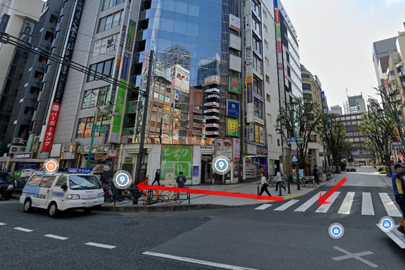 東京ノーストクリニック新宿院　新宿駅　道順