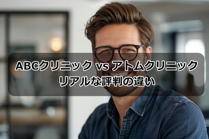ABCクリニックvsアトムクリニック