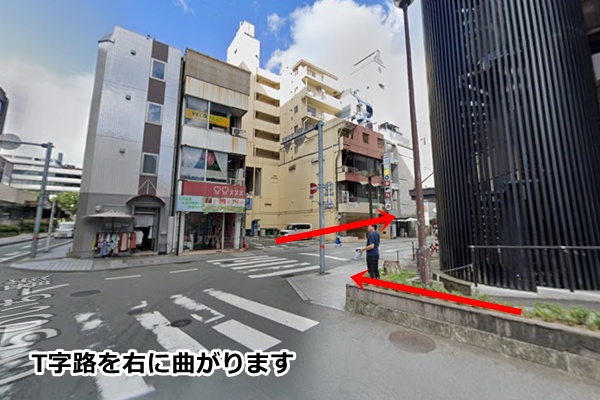 メンズライフクリニック熊本院までの道順