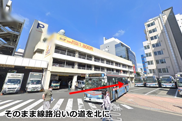ピラティスｋ大森店の順路