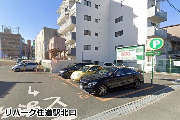 ピラティスＫ住道店の駐車場