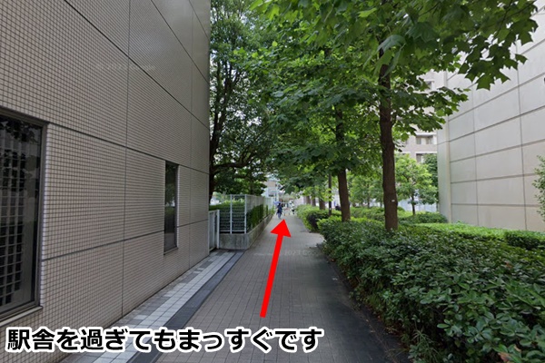 ピラティスＫ新百合丘店の順路