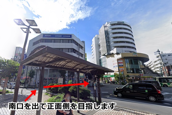 ピラティスk国分寺店の順路