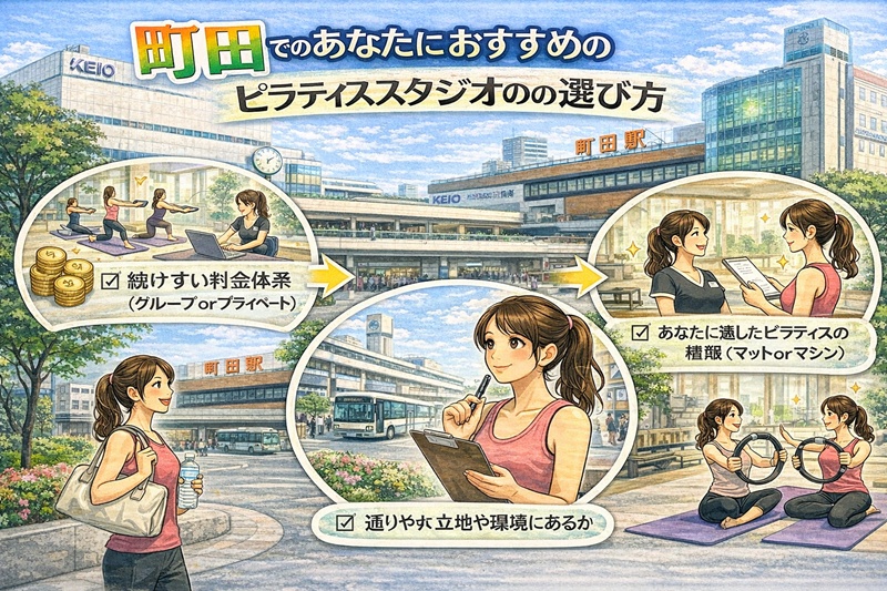 町田市のピラティススタジオの選び方