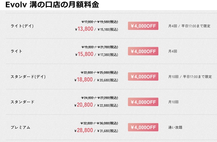 Evolv 溝の口店