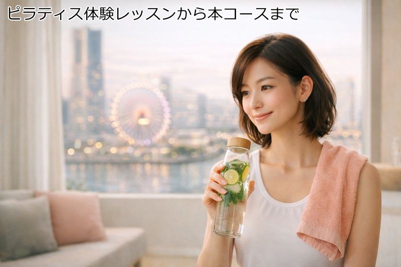 6.センター北、センター南駅のピラティス体験レッスン申し込みから本コース決定まで