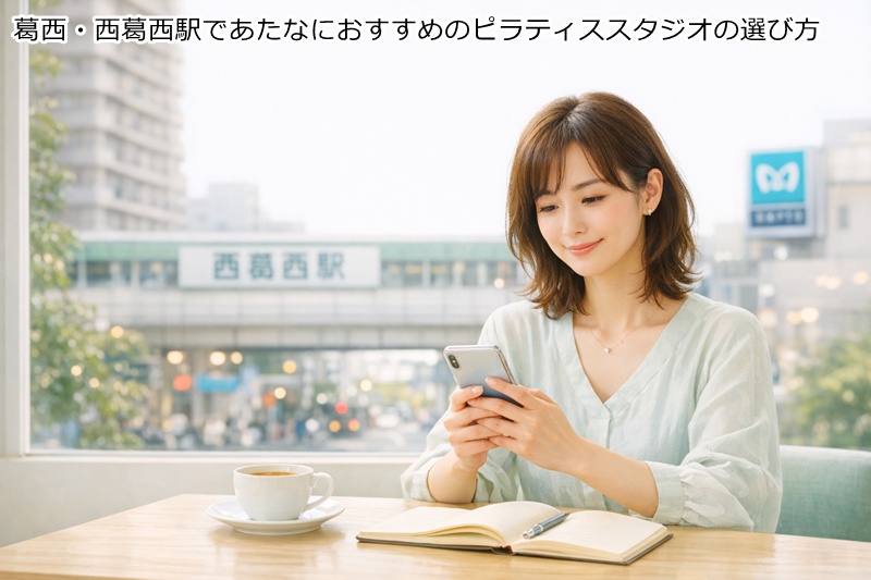 葛西・西葛西駅であたなにおすすめのピラティススタジオの選び方