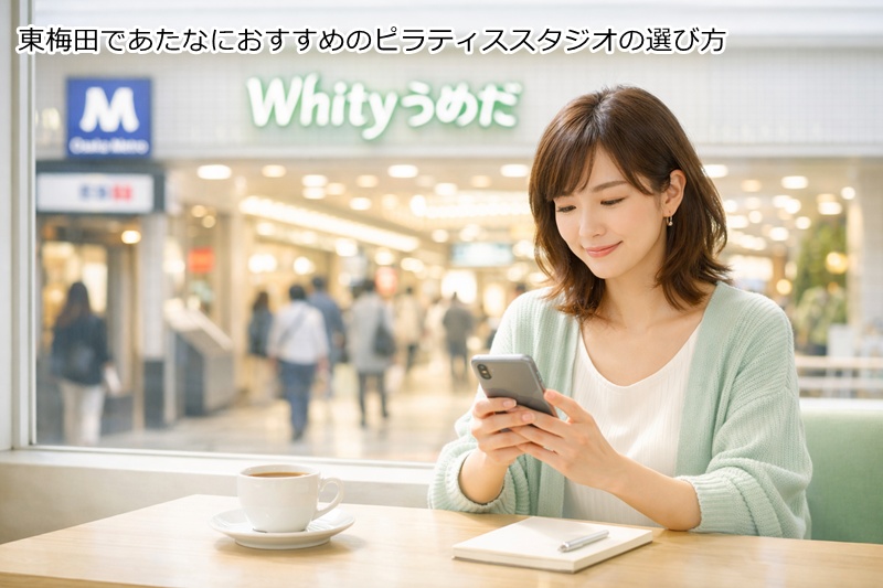 東梅田、曽根崎 お初天神であたなにおすすめのピラティススタジオの選び方