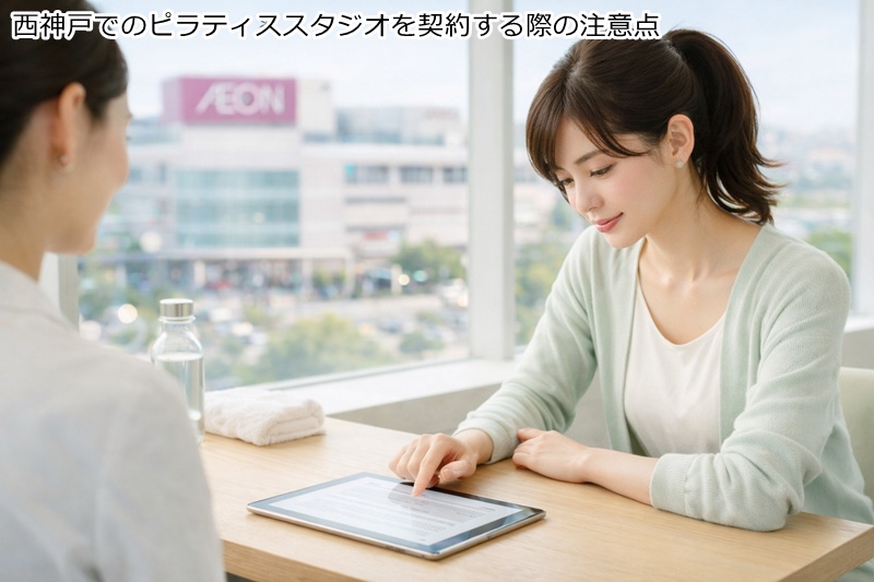【西神戸】大久保・西明石エリアでのピラティススタジオを契約する際の注意点
