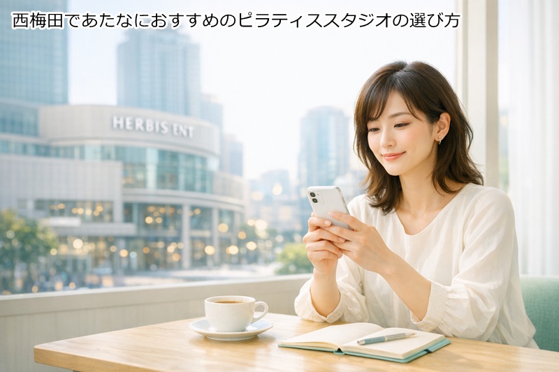 西梅田・堂島エリアであたなにおすすめのピラティススタジオの選び方