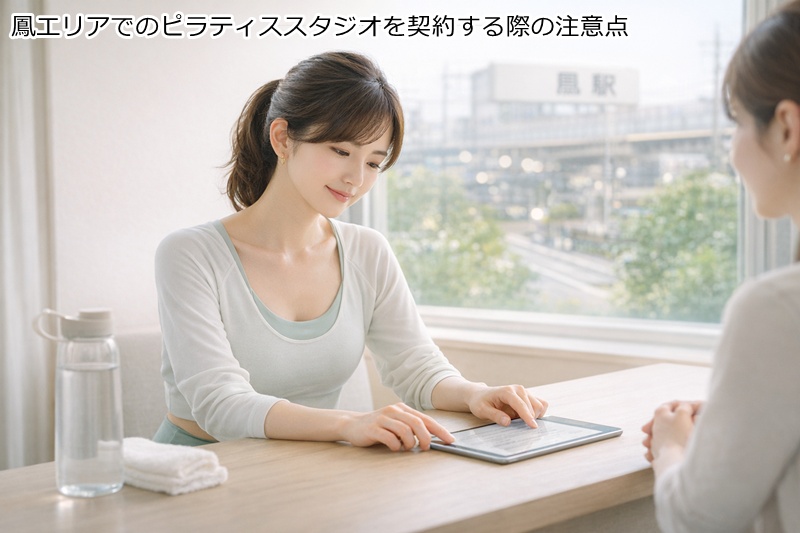 鳳エリアでのピラティススタジオを契約する際の注意点