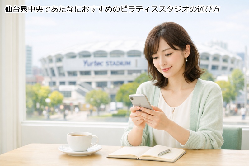 仙台泉中央であたなにおすすめのピラティススタジオの選び方