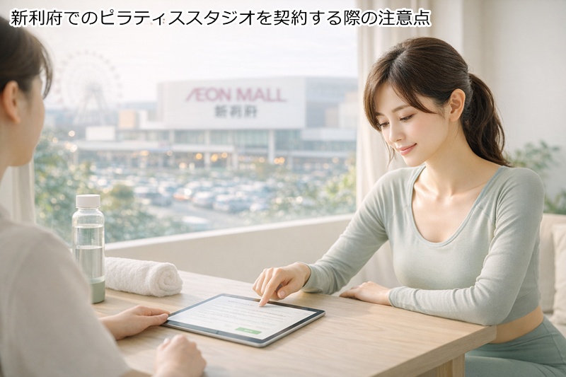 新利府でのピラティススタジオを契約する際の注意点