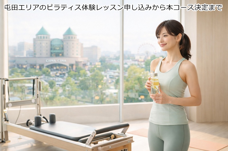 札幌北部・屯田エリアのピラティス体験レッスン申し込みから本コース決定まで