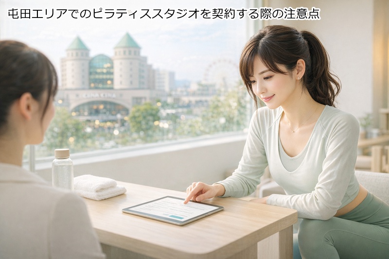 札幌北部・屯田エリアでのピラティススタジオを契約する際の注意点