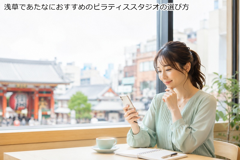浅草であたなにおすすめのピラティススタジオの選び方