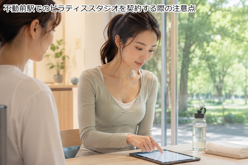 不動前駅でのピラティススタジオを契約する際の注意点