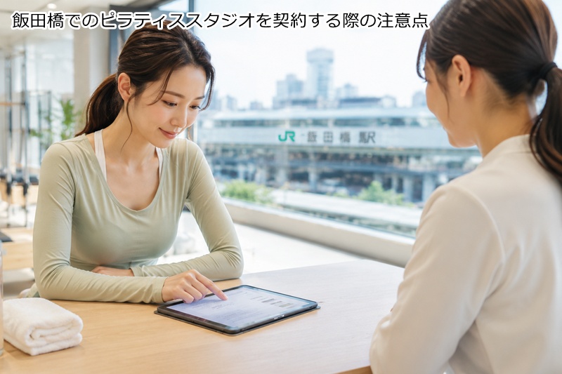 飯田橋でのピラティススタジオを契約する際の注意点