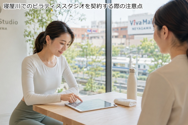 寝屋川でのピラティススタジオを契約する際の注意点