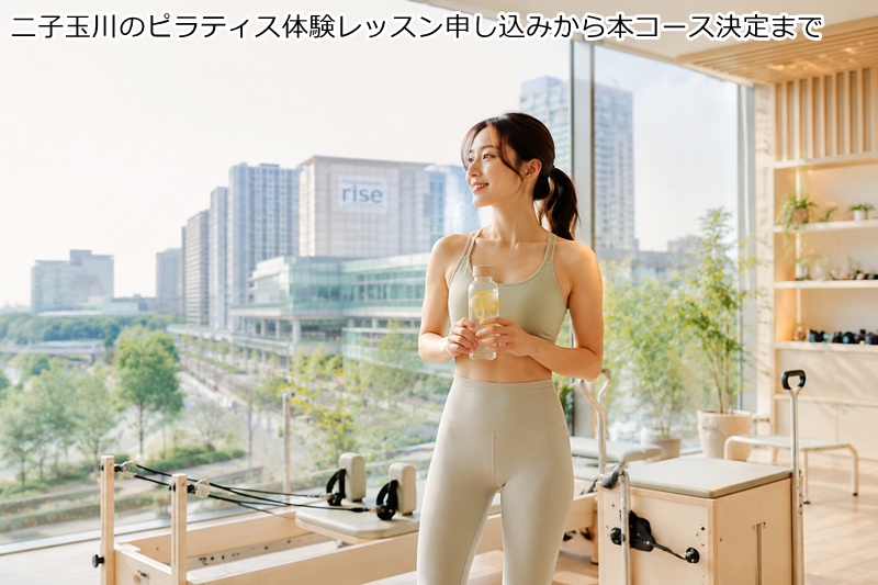 二子玉川のピラティス体験レッスン申し込みから本コース決定まで