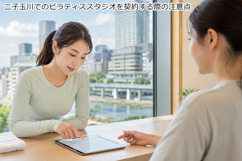 二子玉川でのピラティススタジオを契約する際の注意点