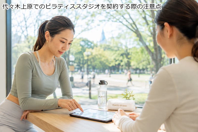 代々木上原でのピラティススタジオを契約する際の注意点