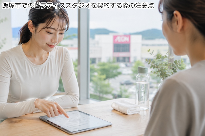 飯塚市でのピラティススタジオを契約する際の注意点