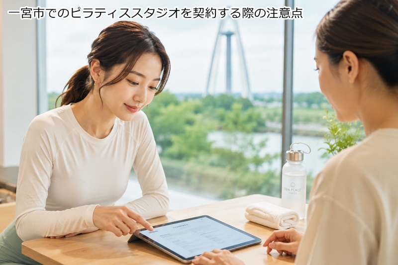一宮市でのピラティススタジオを契約する際の注意点