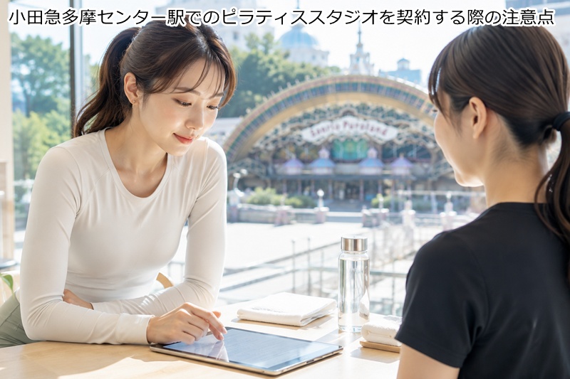 小田急多摩センター駅でのピラティススタジオを契約する際の注意点