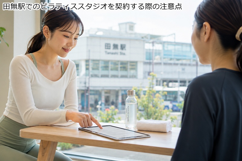 田無駅でのピラティススタジオを契約する際の注意点